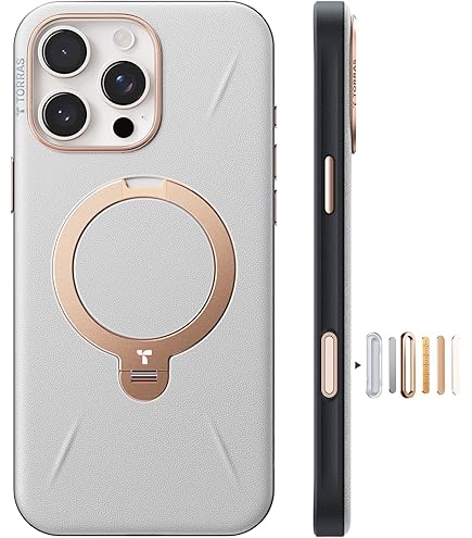 iphone16pro 256GB TORRASケース付き TORRAS iPhone 16 Pro 用 ケース【超剛性｜360° ゼンマイ式